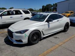 Infiniti q60 red Sport 400 salvage cars for sale: 2018 Infiniti Q60 RED Sport 400