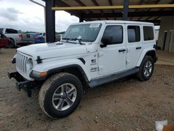 Salvage cars for sale at Tanner, AL auction: 2018 Jeep Wrangler Unlimited Sahara