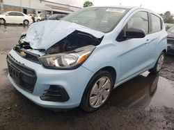 Salvage cars for sale from Copart New Britain, CT: 2016 Chevrolet Spark LS