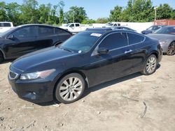 Salvage cars for sale from Copart Baltimore, MD: 2009 Honda Accord EXL