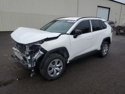 Salvage cars for sale at Woodburn, OR auction: 2019 Toyota Rav4 LE