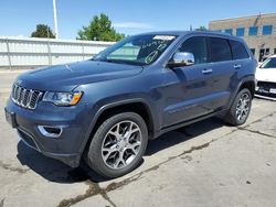 Jeep Grand Cherokee Limited Vehiculos salvage en venta: 2019 Jeep Grand Cherokee Limited