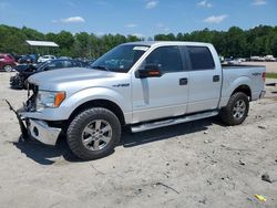 Salvage cars for sale from Copart Charles City, VA: 2012 Ford F150 Supercrew