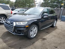 Salvage cars for sale at auction: 2018 Audi Q5 Premium Plus