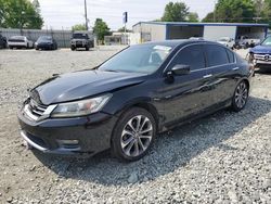 Salvage cars for sale from Copart Mebane, NC: 2014 Honda Accord Sport