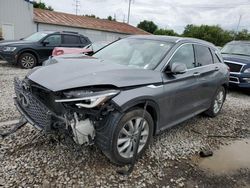 Salvage cars for sale from Copart Columbus, OH: 2019 Infiniti QX50 Essential