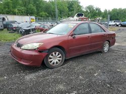 Salvage cars for sale at Finksburg, MD auction: 2005 Toyota Camry LE
