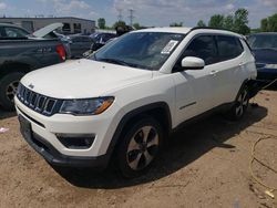 Salvage SUVs for sale at auction: 2017 Jeep Compass Latitude