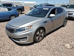 Salvage cars for sale from Copart Phoenix, AZ: 2012 KIA Optima Hybrid