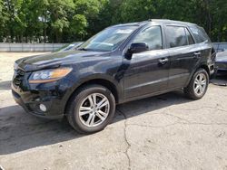 Salvage cars for sale from Copart Austell, GA: 2011 Hyundai Santa FE Limited