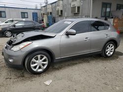 Salvage cars for sale at Los Angeles, CA auction: 2010 Infiniti EX35 Base