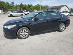 Salvage cars for sale at York Haven, PA auction: 2015 Toyota Camry LE
