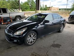 Salvage cars for sale at Gaston, SC auction: 2012 Infiniti G37 Base