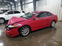 Salvage cars for sale from Copart Ham Lake, MN: 2007 Acura TSX