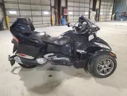 Salvage cars for sale from Copart Eldridge, IA: 2011 Can-Am Spyder Roadster RT