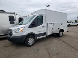 Salvage trucks for sale at Moraine, OH auction: 2019 Ford Transit T-350