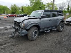 Salvage cars for sale from Copart Marlboro, NY: 2022 Ford Bronco Base