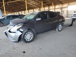 Salvage cars for sale at auction: 2017 Nissan Versa S