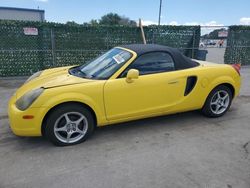 Salvage cars for sale at Orlando, FL auction: 2000 Toyota MR2 Spyder