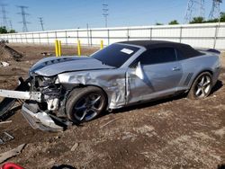 Salvage cars for sale at Elgin, IL auction: 2015 Chevrolet Camaro 2SS