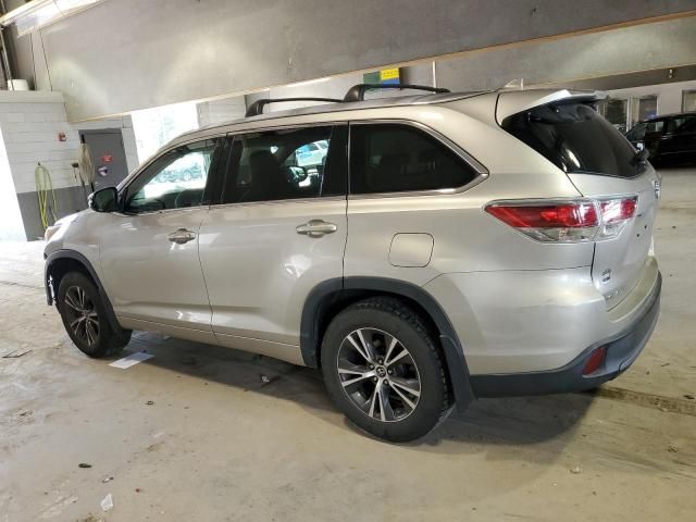 2016 Toyota Highlander XLE