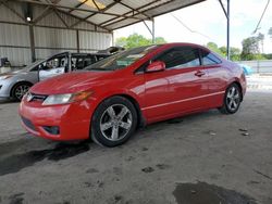 Salvage cars for sale from Copart Cartersville, GA: 2006 Honda Civic EX