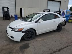 Salvage cars for sale from Copart Woodburn, OR: 2008 Honda Civic LX