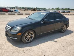 Salvage cars for sale from Copart Oklahoma City, OK: 2013 Mercedes-Benz C 250