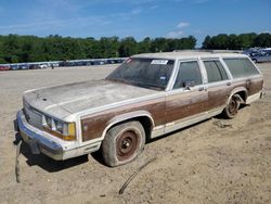 Salvage cars for sale at Conway, AR auction: 1990 Ford Crown Victoria Country Squire