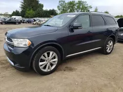 Salvage cars for sale from Copart Finksburg, MD: 2012 Dodge Durango Crew
