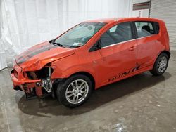 Salvage cars for sale at Leroy, NY auction: 2012 Chevrolet Sonic LT