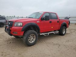 Salvage cars for sale at Houston, TX auction: 2005 Ford F150 Supercrew