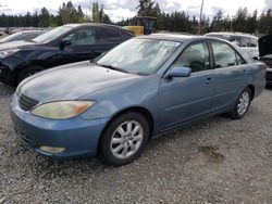 Salvage cars for sale at Graham, WA auction: 2003 Toyota Camry LE