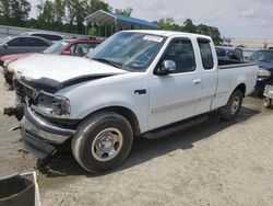 Salvage trucks for sale at Spartanburg, SC auction: 1997 Ford F150