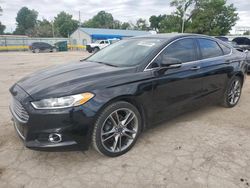 2016 Ford Fusion Titanium en venta en Wichita, KS