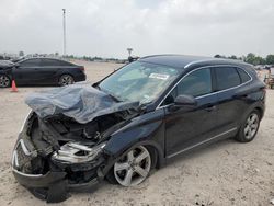 Salvage cars for sale at Houston, TX auction: 2016 Lincoln MKC Premiere