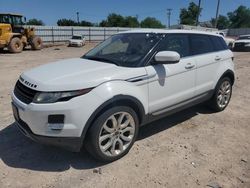 Land Rover Range Rover salvage cars for sale: 2012 Land Rover Range Rover Evoque Prestige Premium