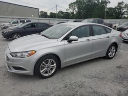 Salvage cars for sale at Gastonia, NC auction: 2018 Ford Fusion SE