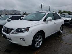 Salvage cars for sale from Copart Chicago Heights, IL: 2015 Lexus RX 350 Base