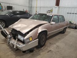 Salvage cars for sale from Copart Milwaukee, WI: 1991 Cadillac Fleetwood