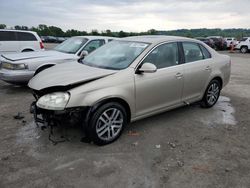 Salvage cars for sale at Cahokia Heights, IL auction: 2006 Volkswagen Jetta 2.5L Leather