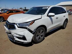 Acura Vehiculos salvage en venta: 2018 Acura MDX