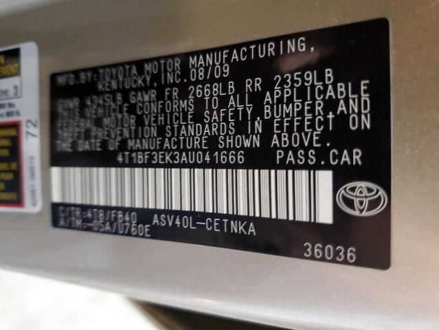 2010 Toyota Camry Base