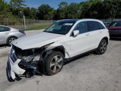 Salvage cars for sale at Fort Pierce, FL auction: 2017 Mercedes-Benz GLC 300 4matic