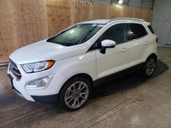Ford Ecosport Vehiculos salvage en venta: 2020 Ford Ecosport Titanium