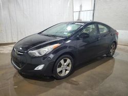 Salvage cars for sale from Copart Central Square, NY: 2013 Hyundai Elantra GLS