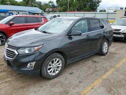 Salvage cars for sale at Wichita, KS auction: 2018 Chevrolet Equinox LT