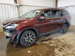 Salvage cars for sale from Copart Pennsburg, PA: 2019 Honda Pilot Touring