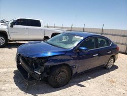 Vehiculos salvage en venta de Copart Andrews, TX: 2019 Nissan Sentra S