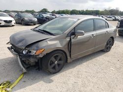 Salvage cars for sale from Copart San Antonio, TX: 2007 Honda Civic LX